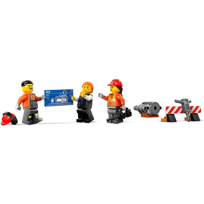 LEGO 60420 Yellow Construction Excavator - City