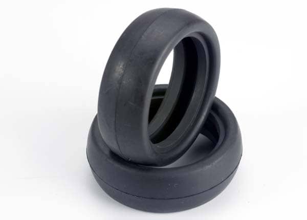 3471 (PART) TRAXXAS TYRES STREET SLICKS FRNT