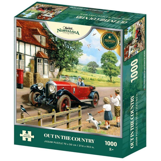 Holdson - Nostalgia Collection - Out In The Country - Jigsaw Puzzle 1000 Pieces