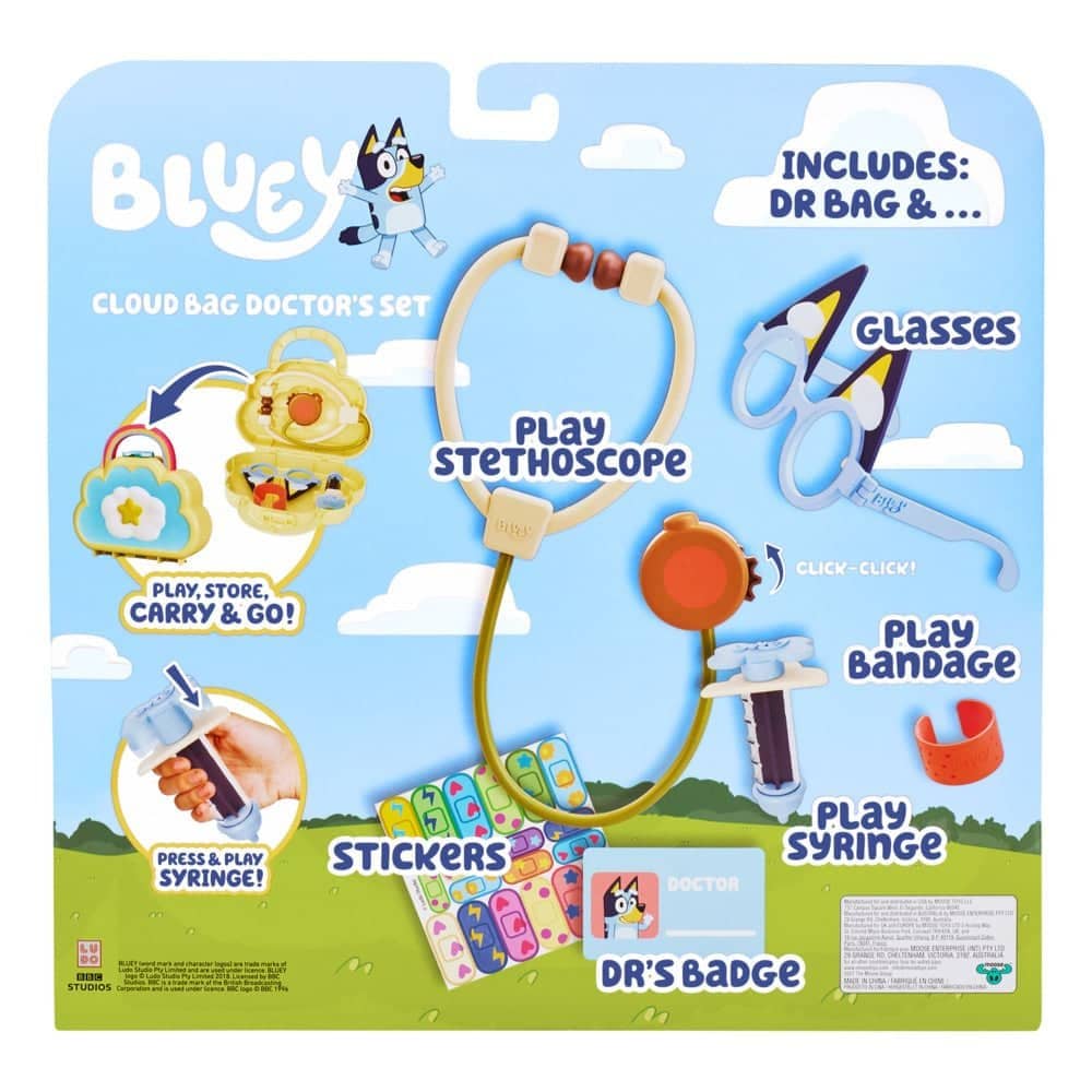 Bluey -  Cloud Bag Doctor Set
