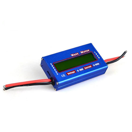 Lcd 0-60v 0-100a Watt Meter