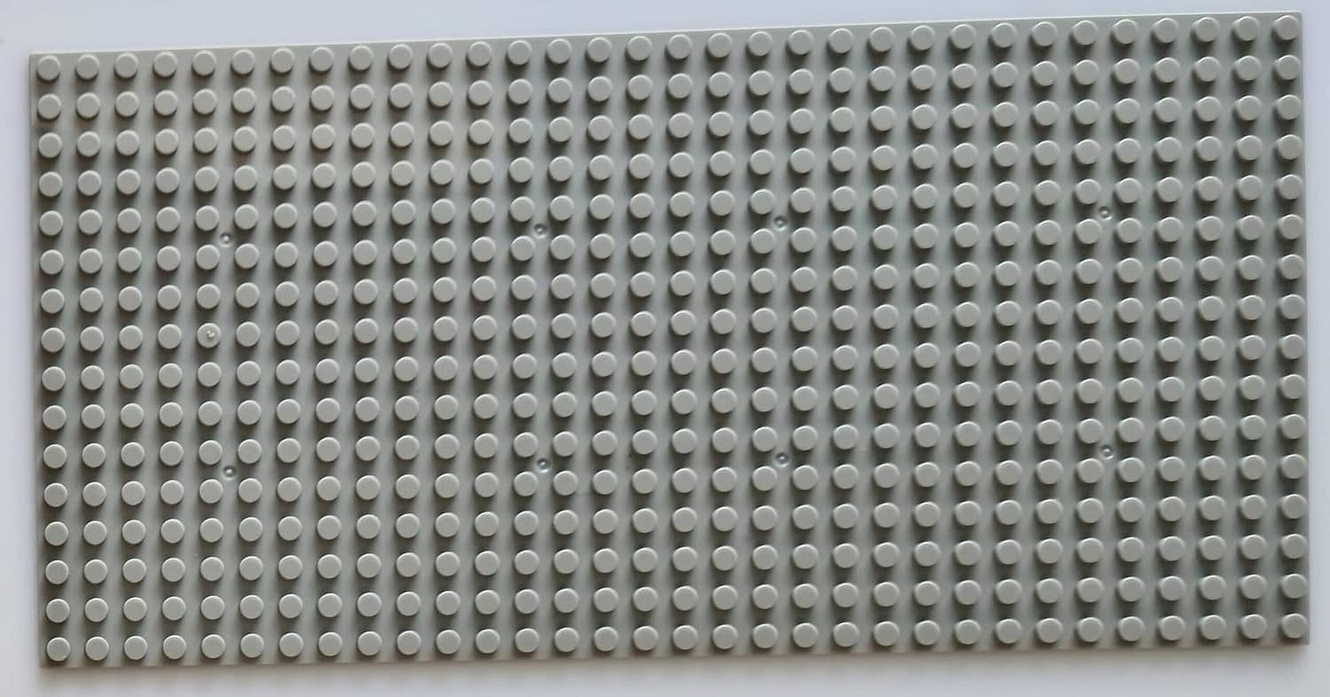 BASEPLATE 16x32 Studs Light Grey Generic Brand