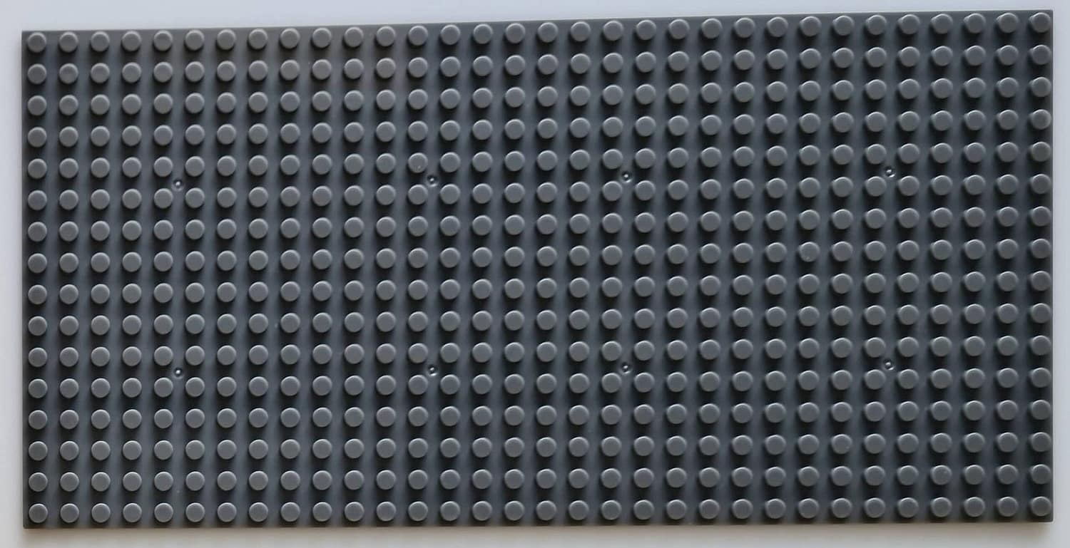 BASEPLATE 16x32 Studs Dark Grey Generic Brand