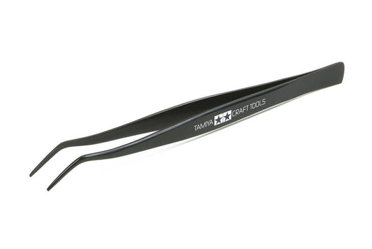 TAMIYA -  ANGLED TWEEZERS 74003