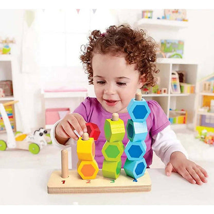 Hape - Counting Stacker Wooden Toy
