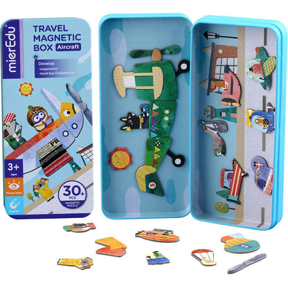 Mieredu - Travel Magnetic Puzzle Box Aircraft