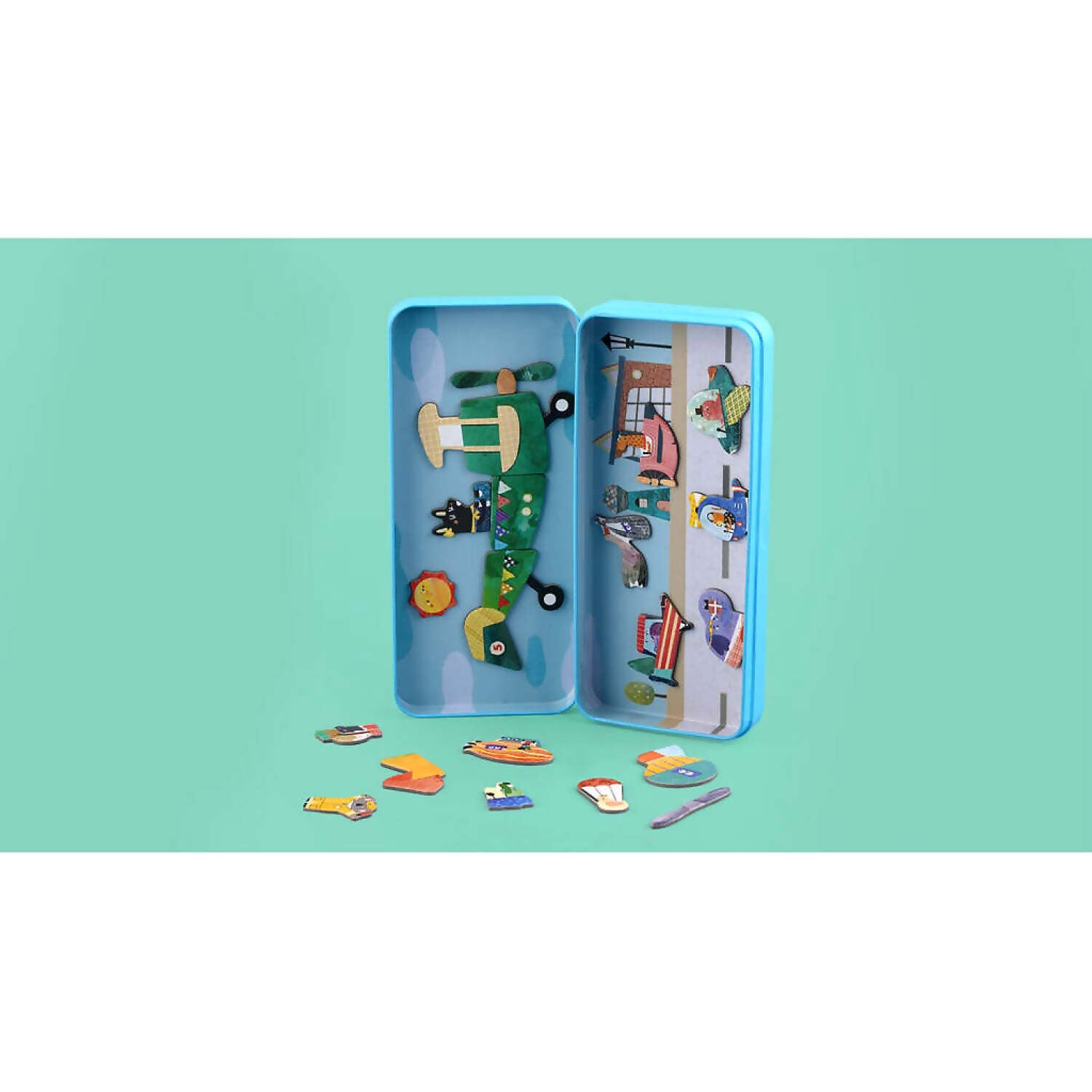 Mieredu - Travel Magnetic Puzzle Box Aircraft