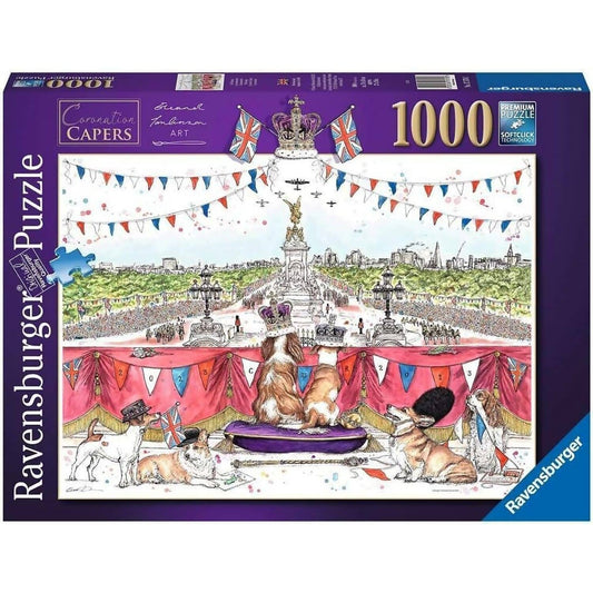 Ravensburger - Coronation Capers The Coronation Jigsaw Puzzle 1000 Pieces