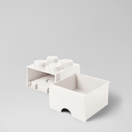 LEGO Storage Brick Drawer 4 (1 Drawer) White 4005 - Room Copenhagen
