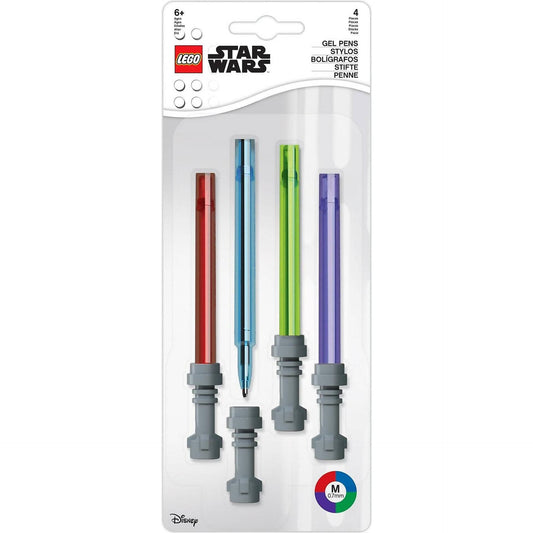 LEGO Star Wars -  Lightsaber Gel Pen Set 4
