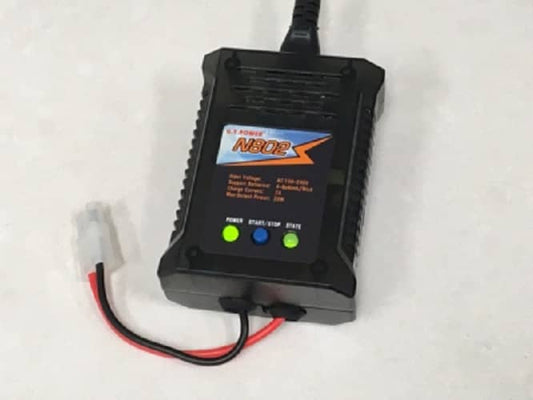 G.T Power AC Charger Nimh/Nicad 4-8 Cell 2AMP GT-N802 MEGTN802TAM