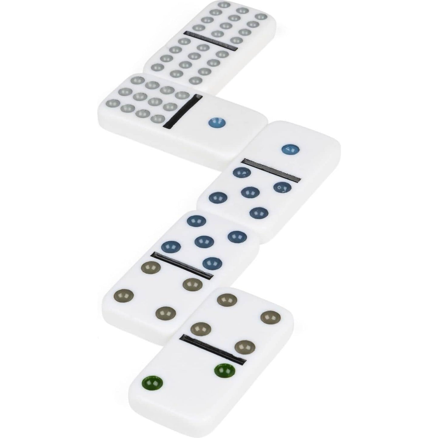 Cardinal -  Classics - Double-Twelve Coloured Dominoes - Spin Master