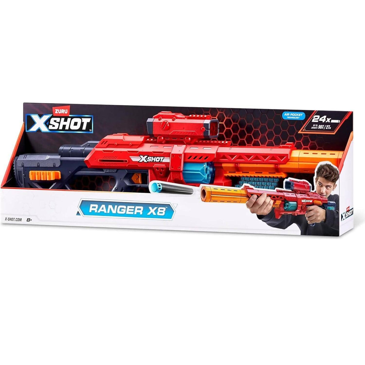 Exel Ranger Xshot Zuru - Xshot Excel Ranger X8 – Toys and Hobbys Australia