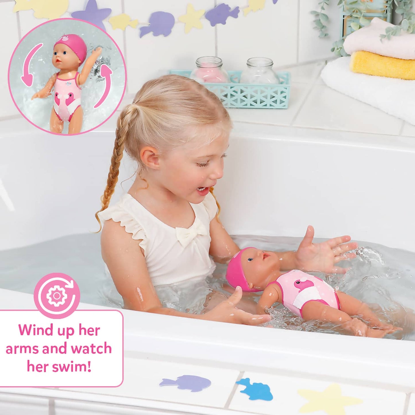 Baby Born - My First Swim Girl 30cm