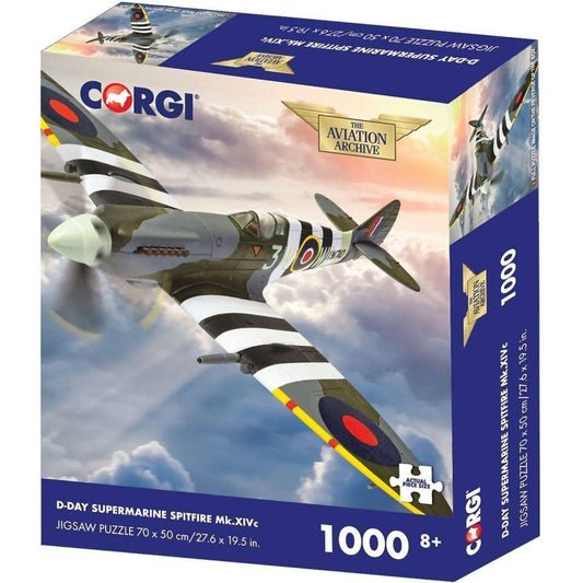 Holdson - Corgi - D-Day Supermarine Spitfire Mk.xivc Jigsaw Puzzle 1000 Pieces