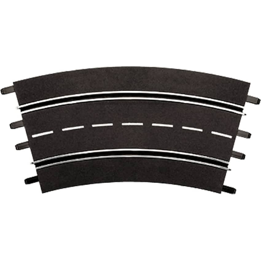 Carrera -  Digital 1:32 Accessories - Curve Track 3/30° 6 x track sections corner set 30 degrees each - Slot Car Track Accessories also Suits 1:24 & Evolution