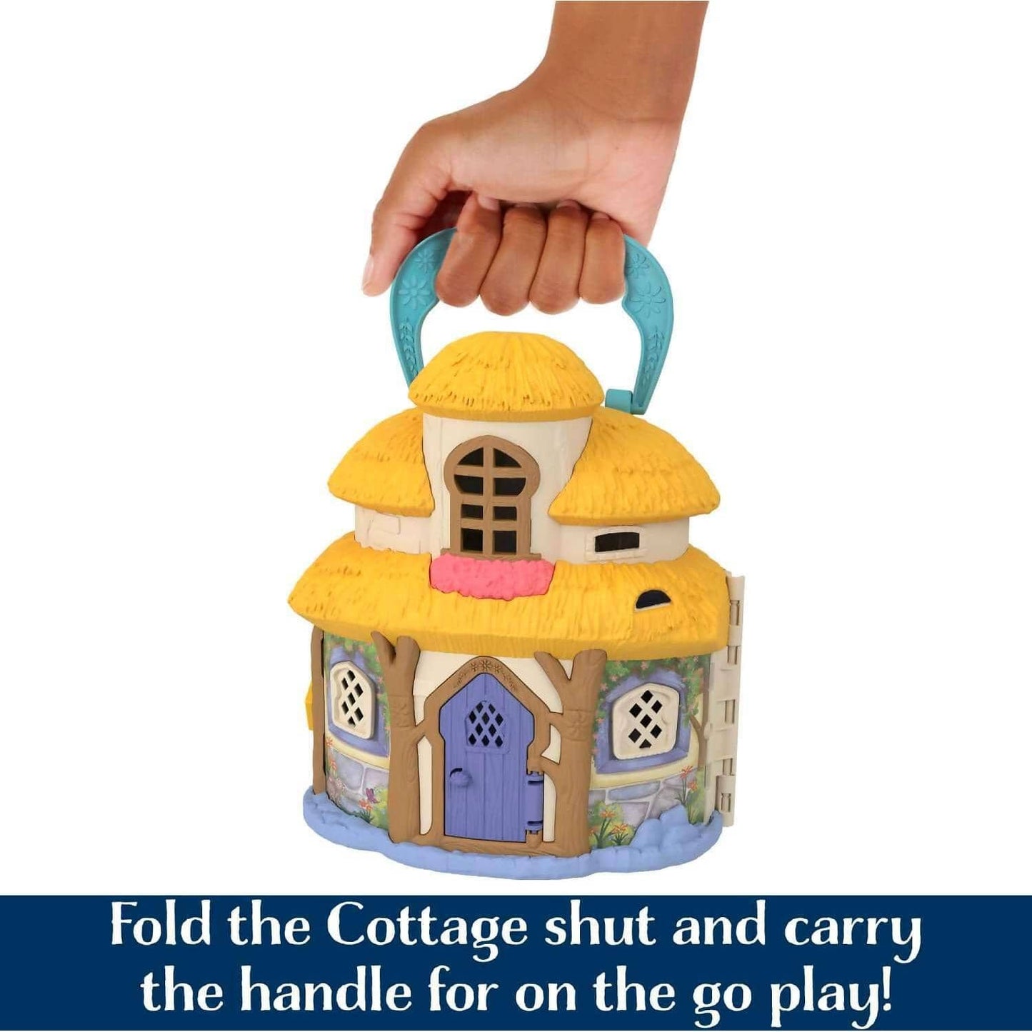 Disney -  Wish - Mini Doll & Dollhouse Playset Asha Of Rosas Cottage With Micro Doll Star Figure & 15+ Furniture & Accessories Travel Toys