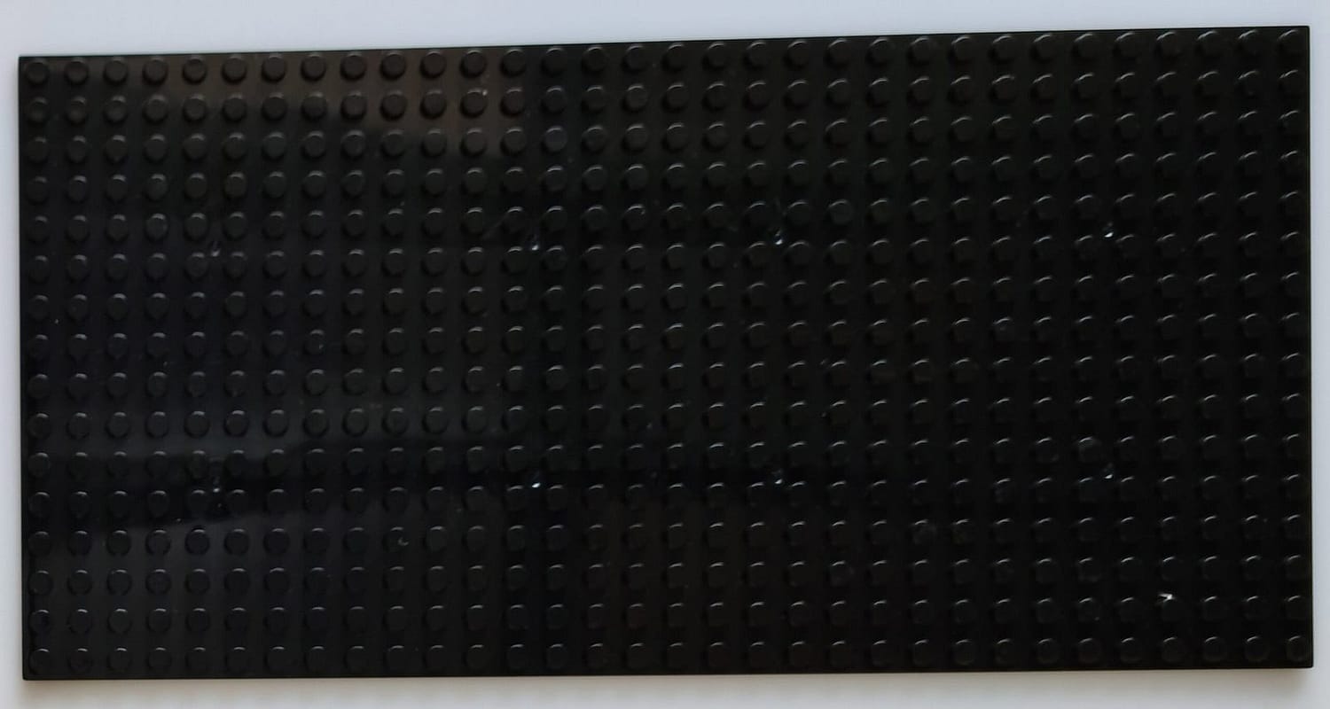 BASEPLATE 16x32 Studs Black Generic Brand