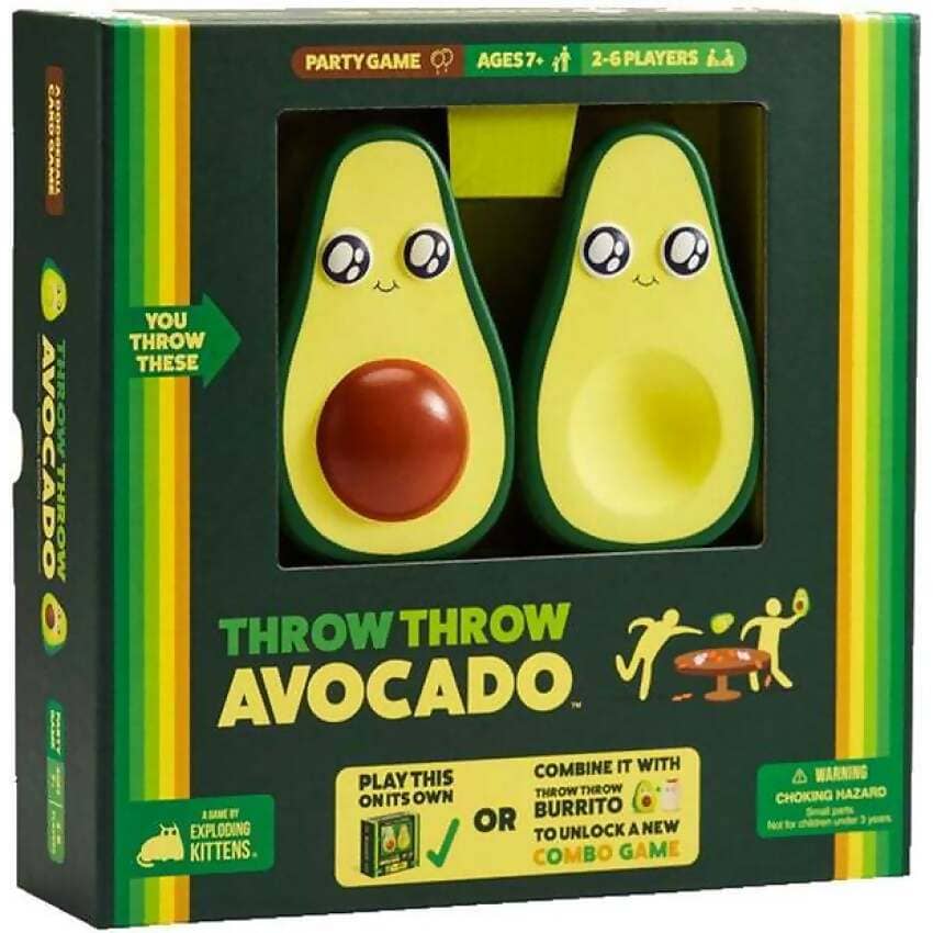 Exploding Kittens - Throw Throw Avocado Card Game – Toys and Hobbys ...