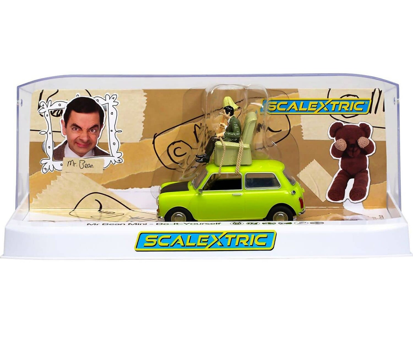 Scalextric -  C4334 Mr Bean Mini - Do-it-yourself