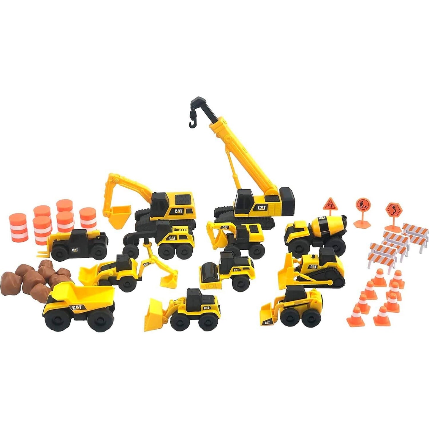 CAT® Little Machines Mega 41 Piece Set Construction Site