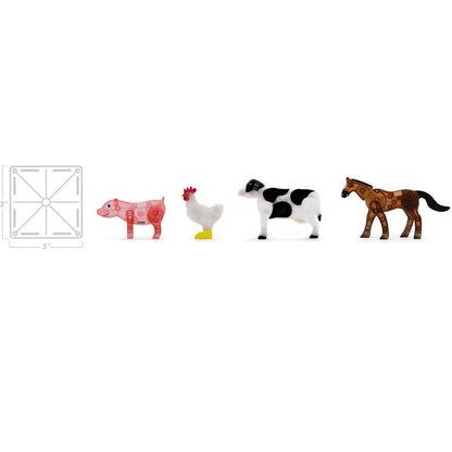 Magna Tiles - Farm Animals 25 Piece Set - Johnco