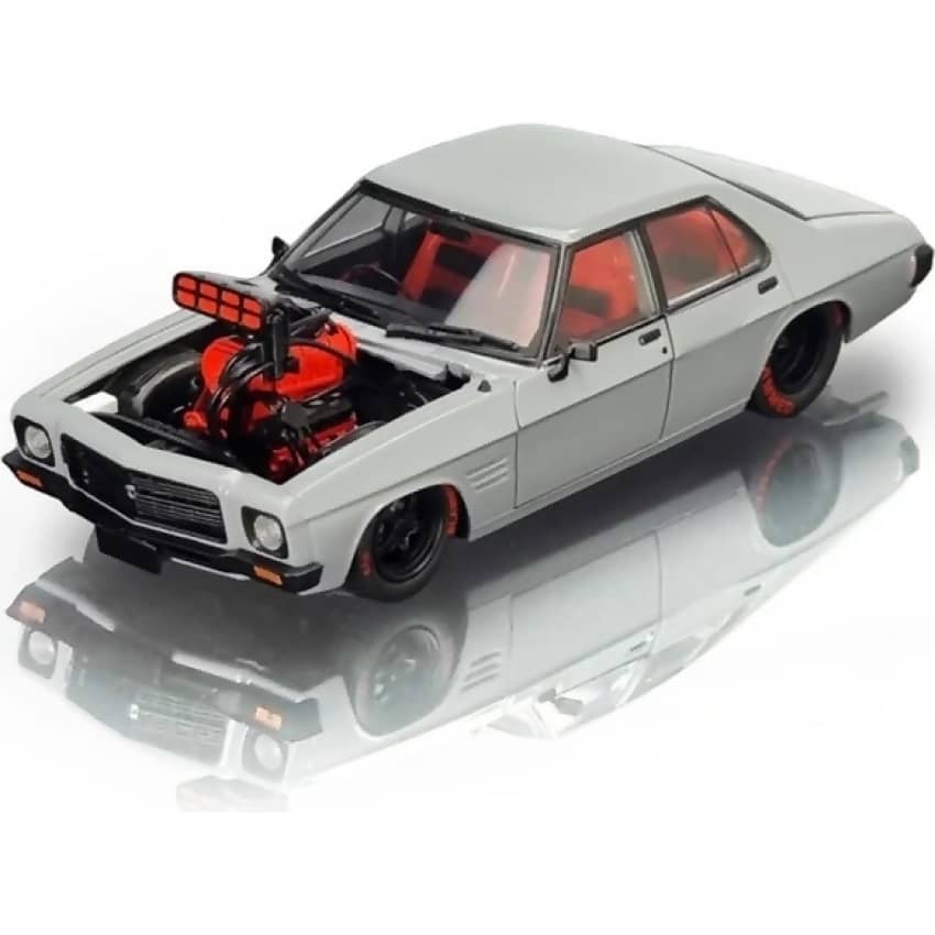 DDA Collectibles -  1:24 Scale - HQ Holden Monaro Grey Blown Custom - Diecast Model