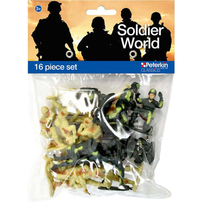 Peterkin -  Classics - Soldier World 16 Piece Figure Set