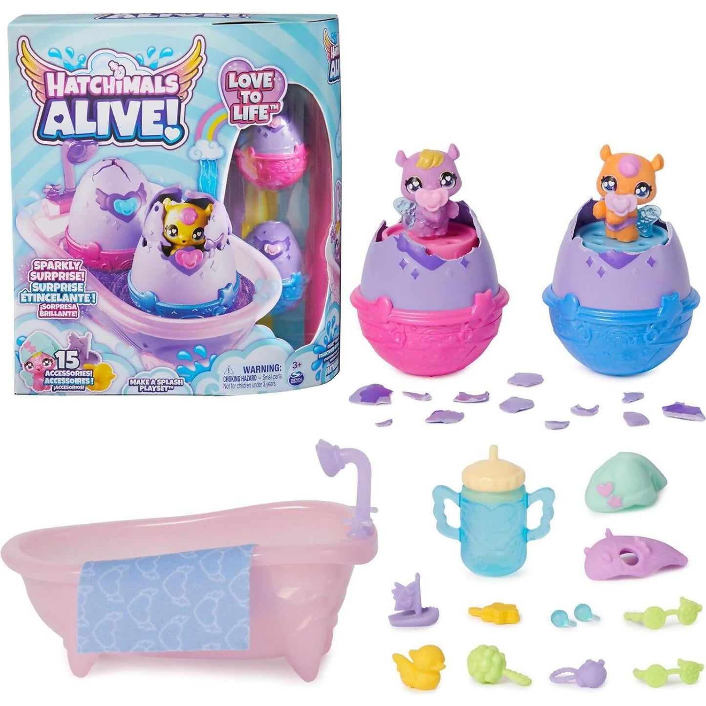 Hatchimals -  Alive - Make A Splash Playset - Spin Master