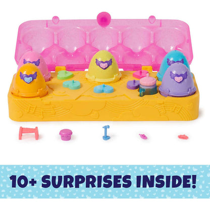 Hatchimals -  Alive - Pink & Yellow Egg Carton - Spin Master