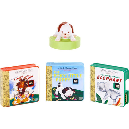 Little Tikes - Story Dream Machine With 3 Little Golden Book Stories - Light Sound And Audio Projector For Kids