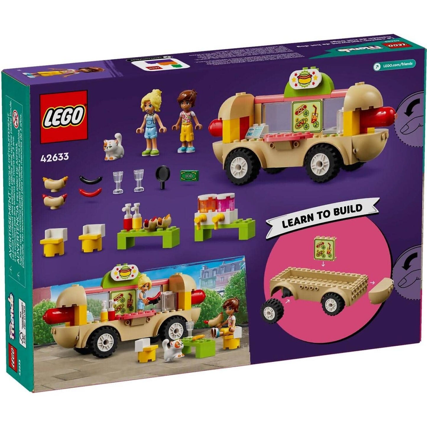 LEGO 42633 Hot Dog Food Truck - Friends 4+