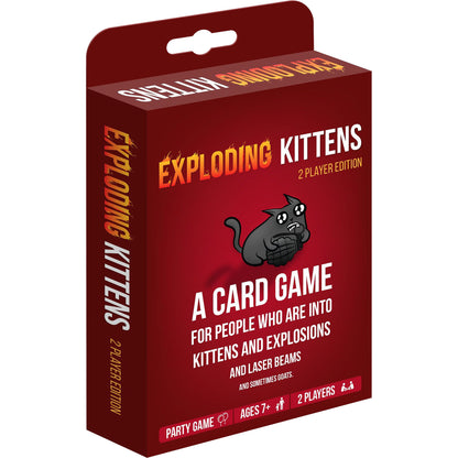 Exploding Kittens -  2 Player Edition Card Game