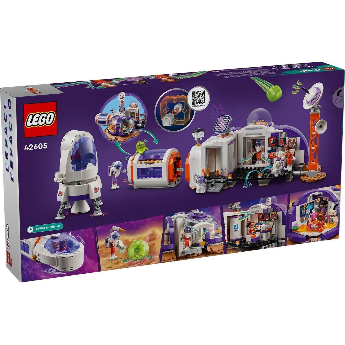 LEGO 42605 Mars Space Base and Rocket - Friends