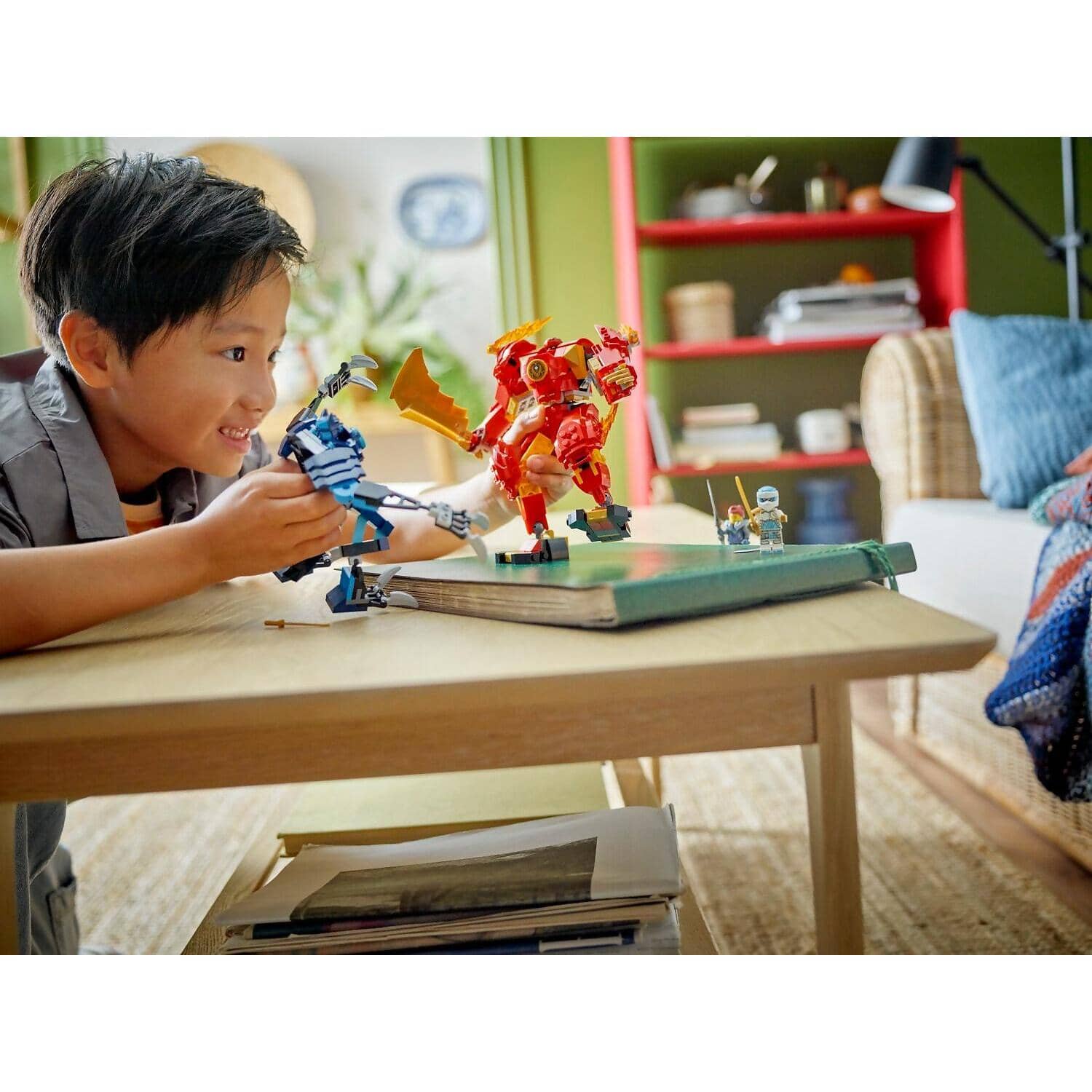 LEGO 71808 Kai's Elemental Fire Mech - Ninjago