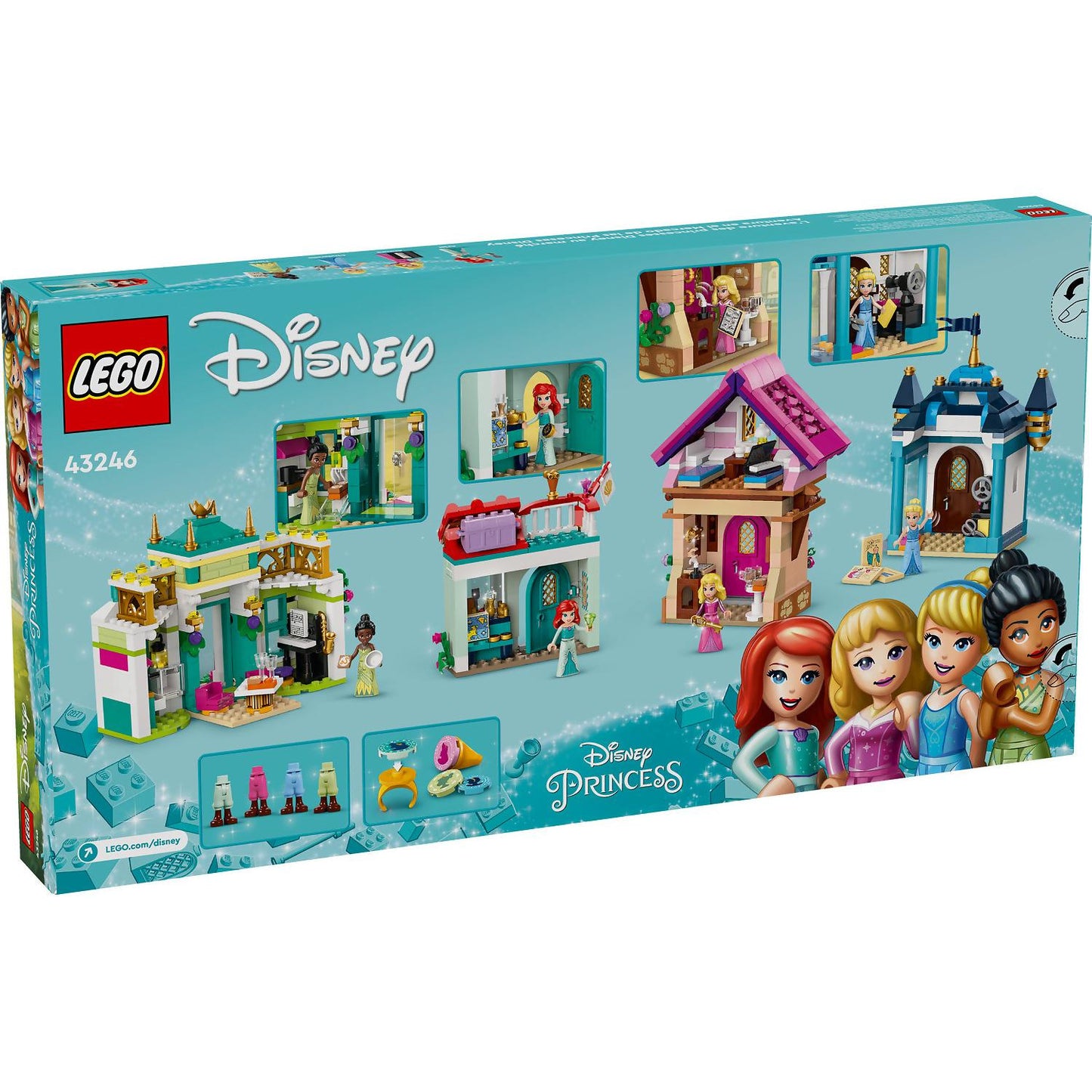 LEGO 43246 Disney Princess Market Adventure - Disney Princess