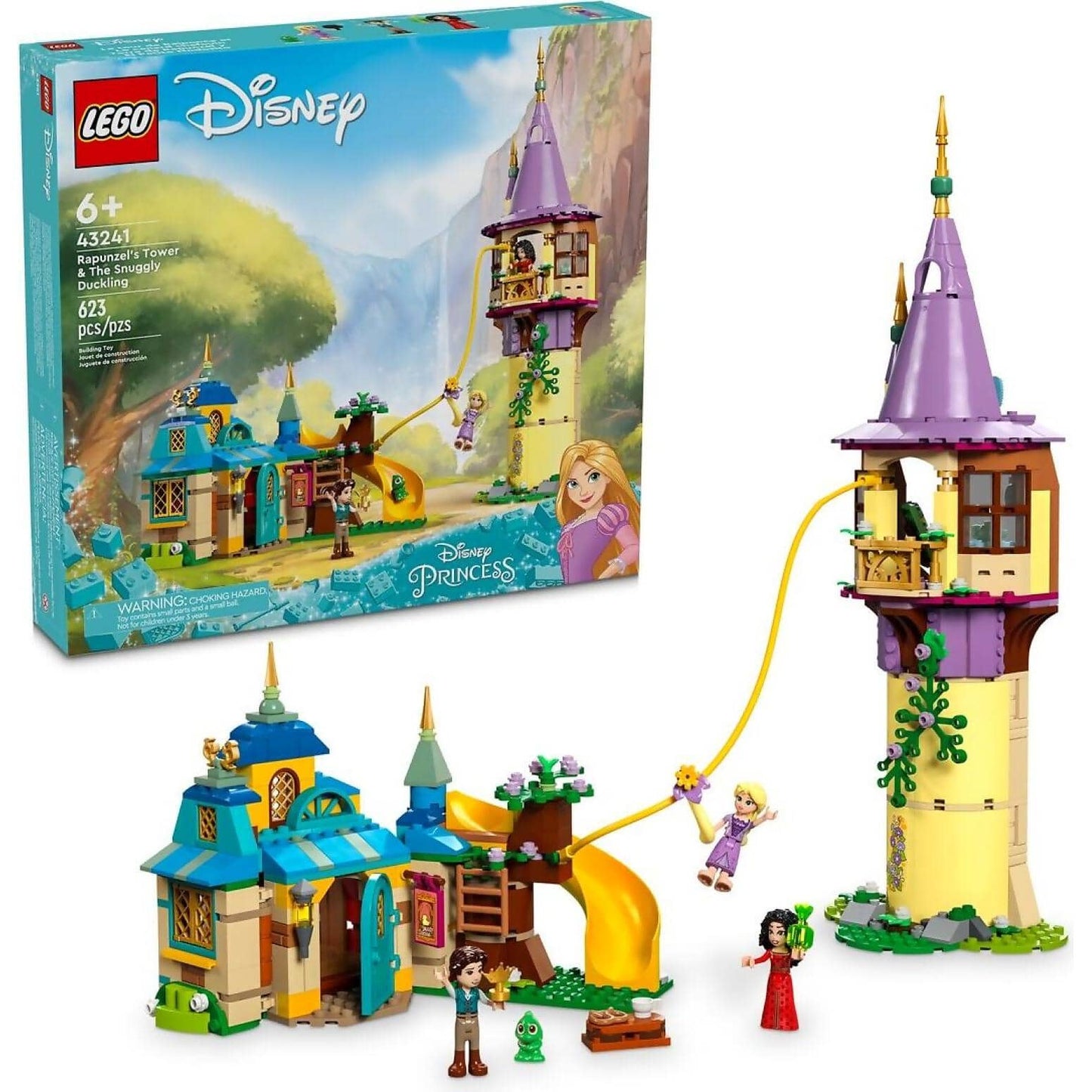 LEGO 43241 Rapunzel's Tower & The Snuggly Duckling - Disney Princess