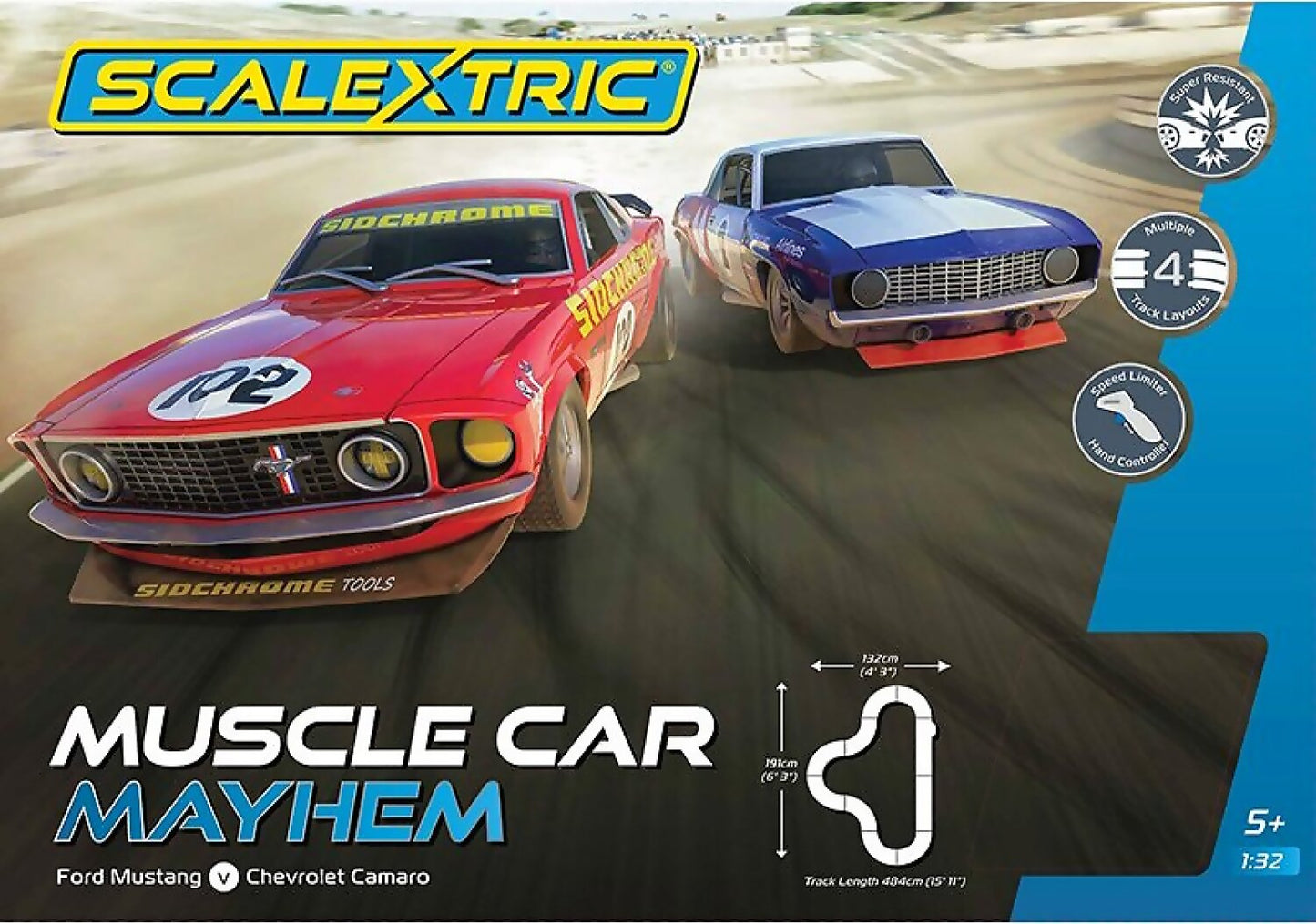 Scalextric -  Muscle Car Mayhem