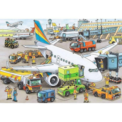Ravensburger - Busy Airport Jigsaw Puzzle 35 Pieces
