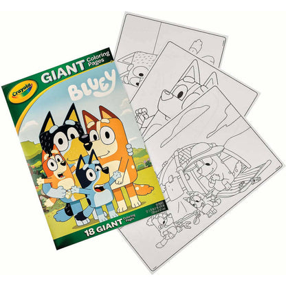 Crayola - Giant Colouring Pages Bluey