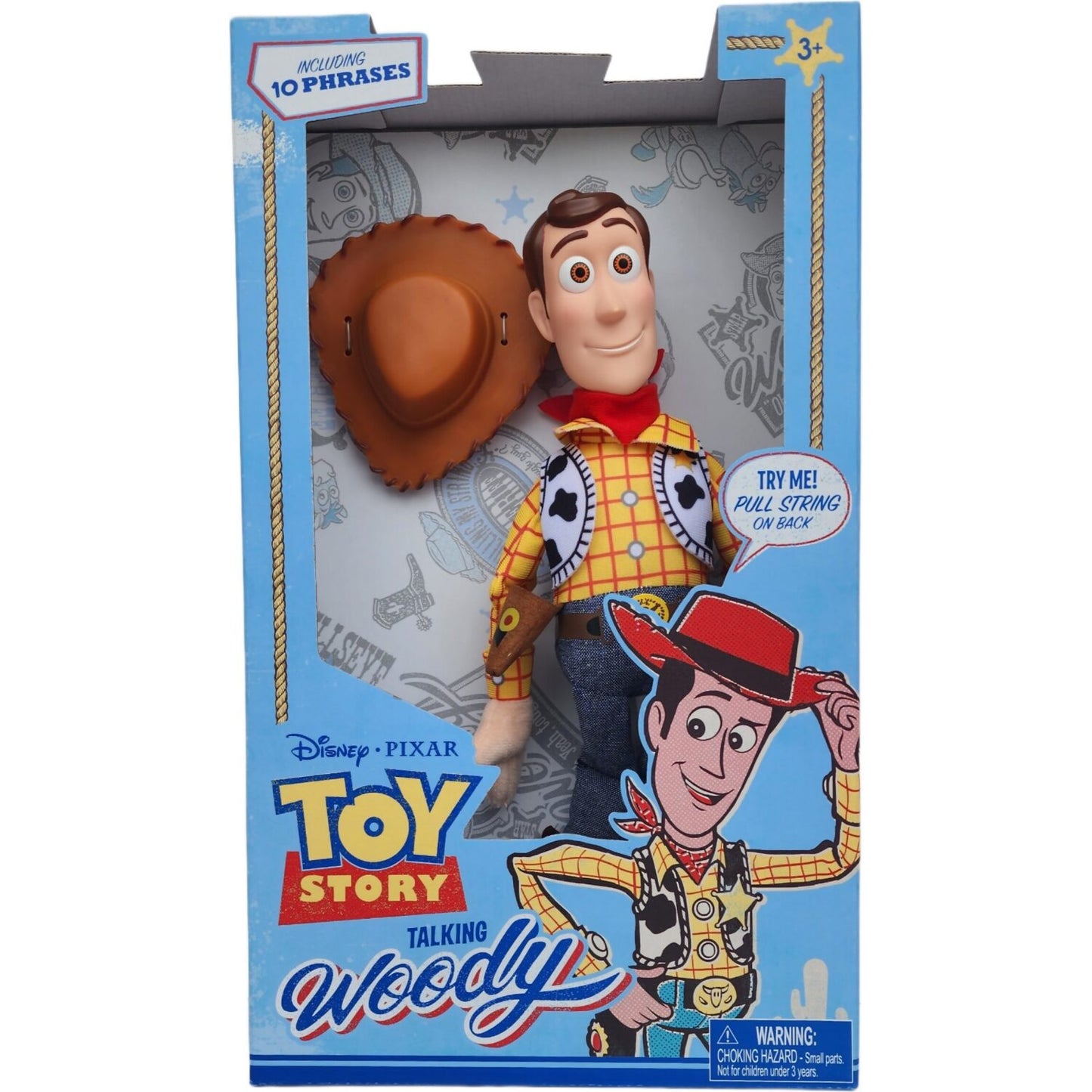 Disney -  Pixar - Toy Story 14-inch Talking Woody Plush Classic