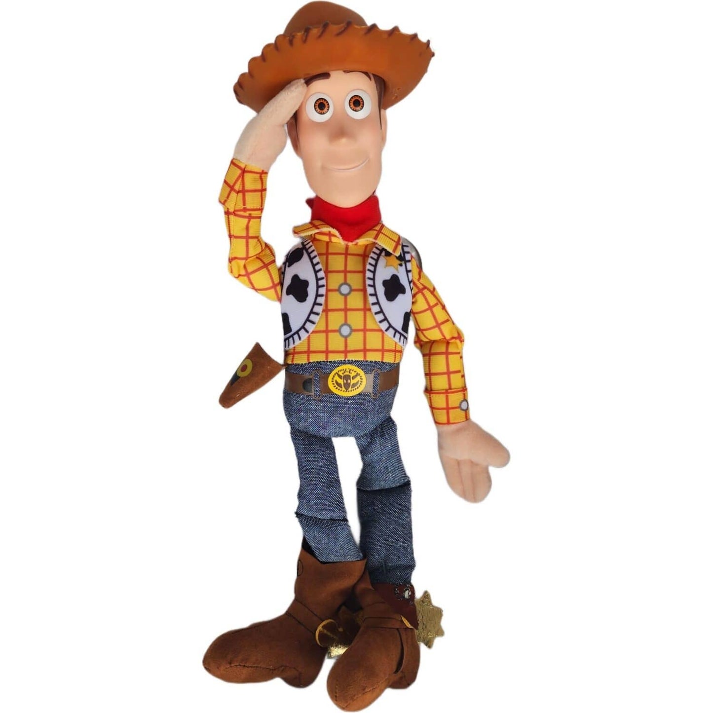 Disney -  Pixar - Toy Story 14-inch Talking Woody Plush Classic
