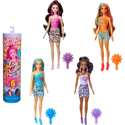 Barbie - Color Reveal Barbie Rainbow Groovy Series - Mattel