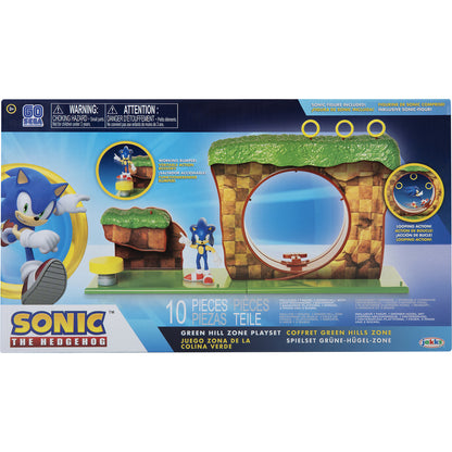 Sonic -  The Hedgehog - Green Hill Zone Playset