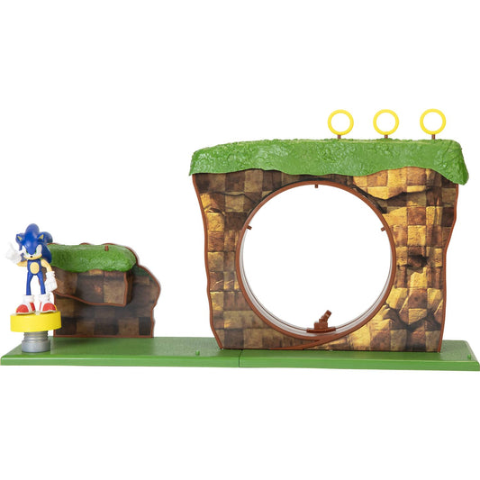 Sonic -  The Hedgehog - Green Hill Zone Playset