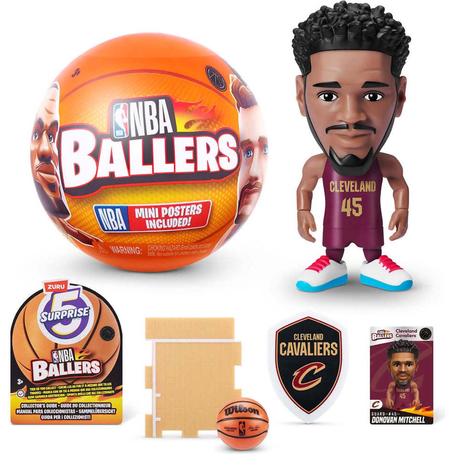 Zuru - 5 Surprise Nba Ballers Assorted Styles