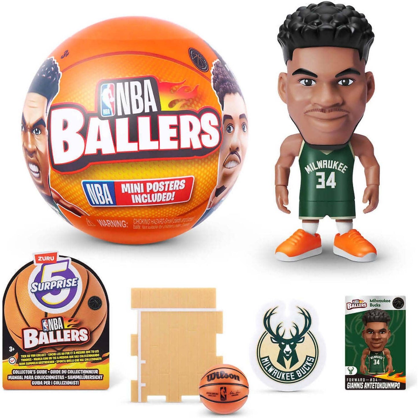 Zuru -  5 Surprise Nba Ballers Assorted Styles