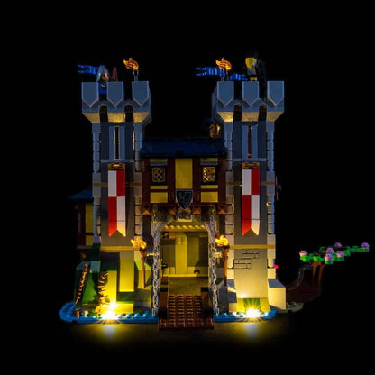 Light My Bricks - LIGHT KIT for LEGO Medieval Castle 31120
