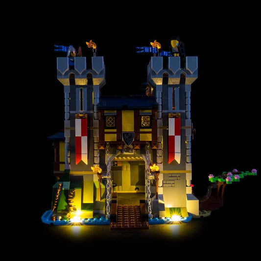 Light My Bricks - LIGHT KIT for LEGO Medieval Castle 31120