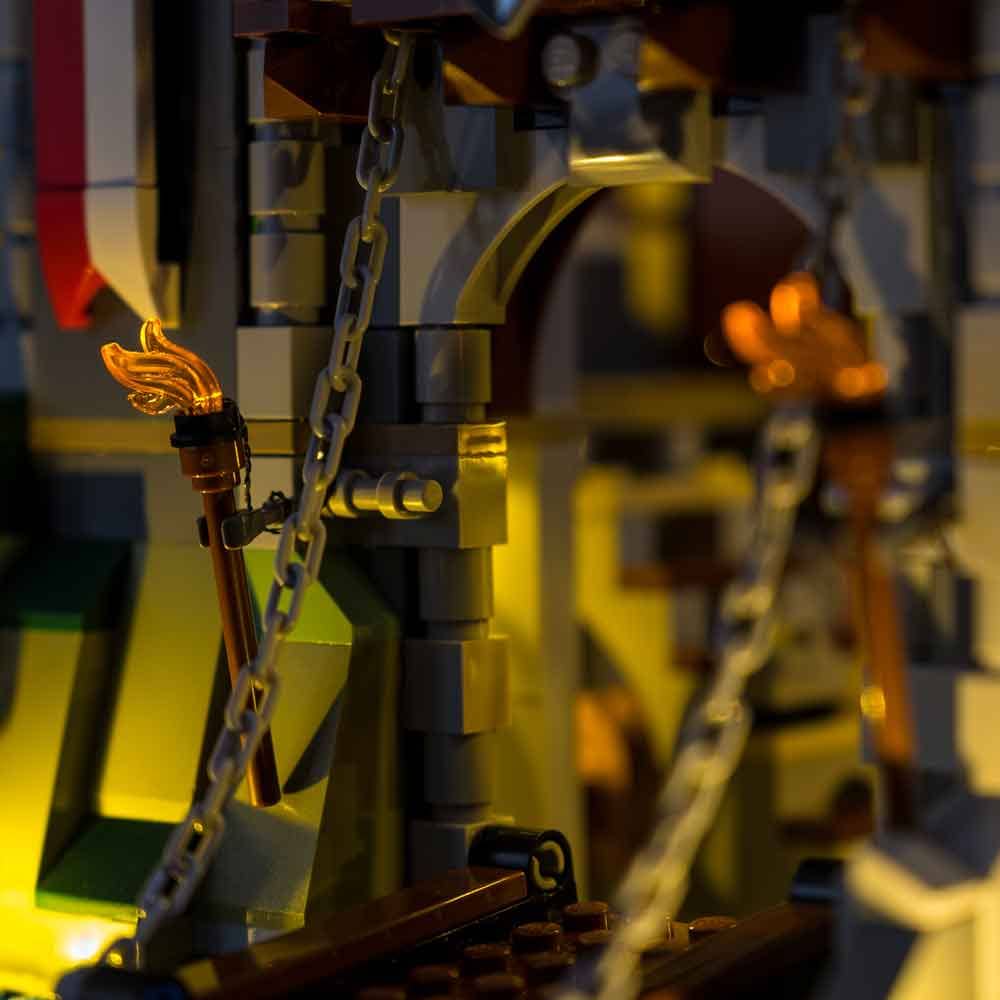 Light My Bricks - LIGHT KIT for LEGO Medieval Castle 31120
